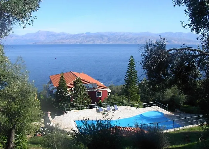 ゲストハウス Bay In Kalamaki Beach, A View Over The Whole Bay Apraos